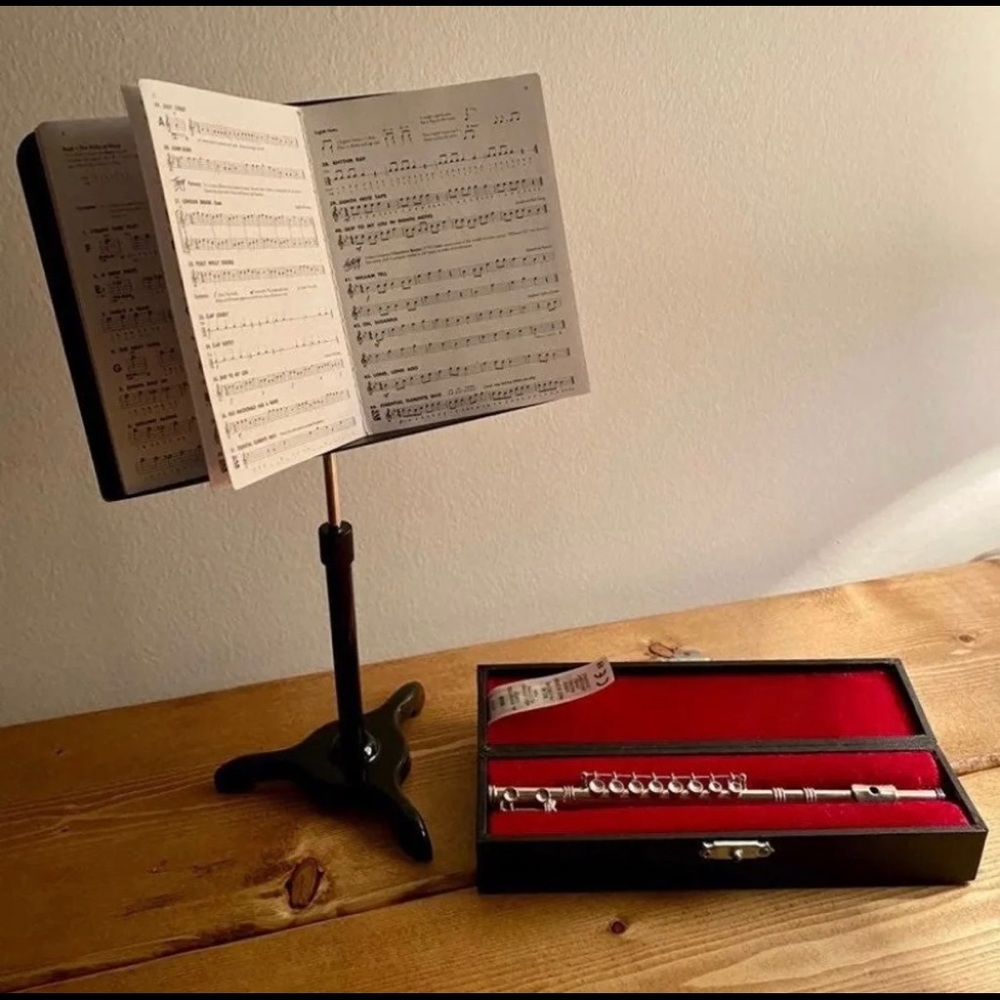 American Girl Flute & Music Stand